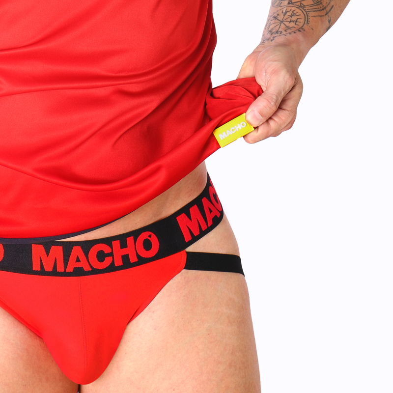 MACHO - RED T-SHIRT L/XL - Amore24