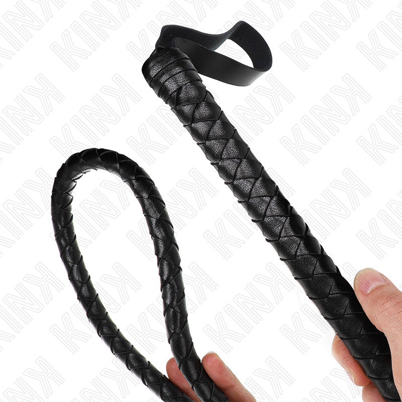 KINK - LONG BLACK SNAKE WHIP 210 CM - Amore24