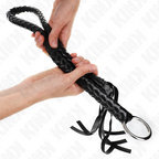 KINK - SNAKE WHIP WITH BLACK HAND RING 65 CM - Amore24