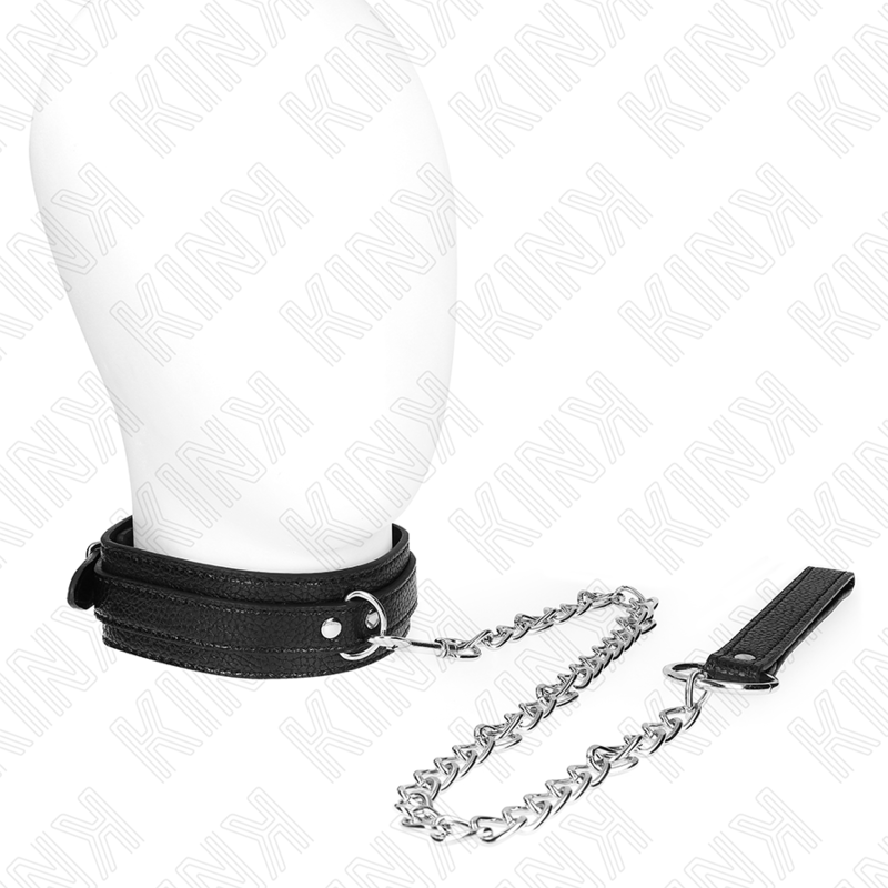 KINK - SNAKE PATTERN NECKLACE WITH LEASH 65 CM - Amore24