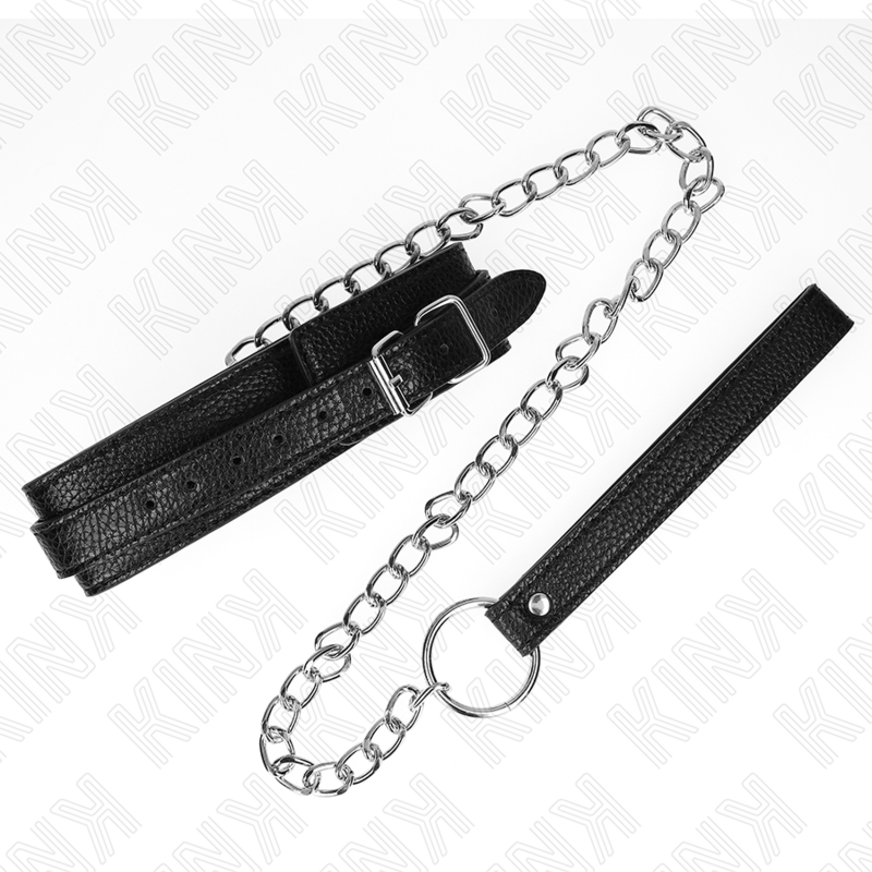 KINK - SNAKE PATTERN NECKLACE WITH LEASH 65 CM - Amore24