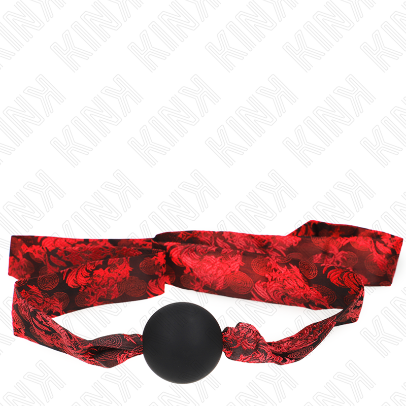 KINK - SCANDAL SILICONE BALL 4.5 CM GAG MODEL 2 146 x 4 CM - Amore24