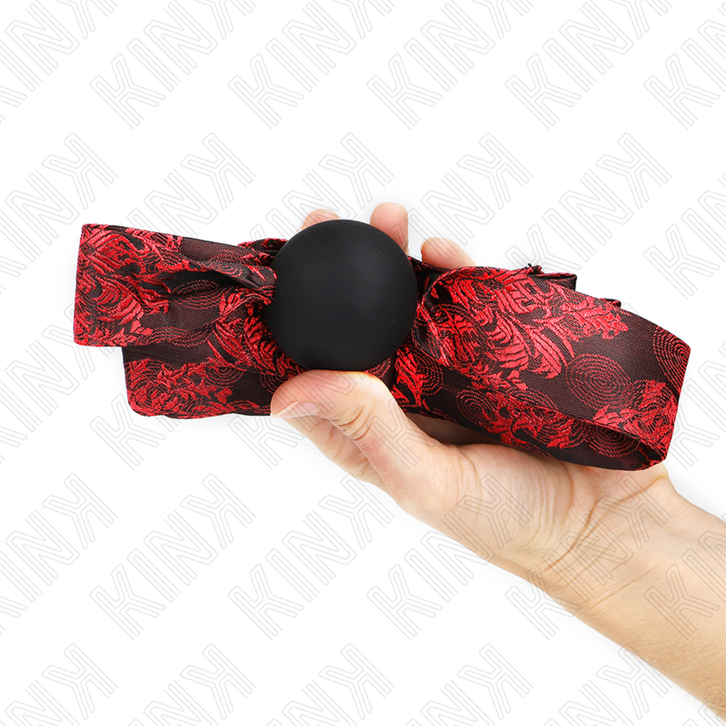 KINK - SCANDAL SILICONE BALL 4.5 CM GAG MODEL 2 146 x 4 CM - Amore24