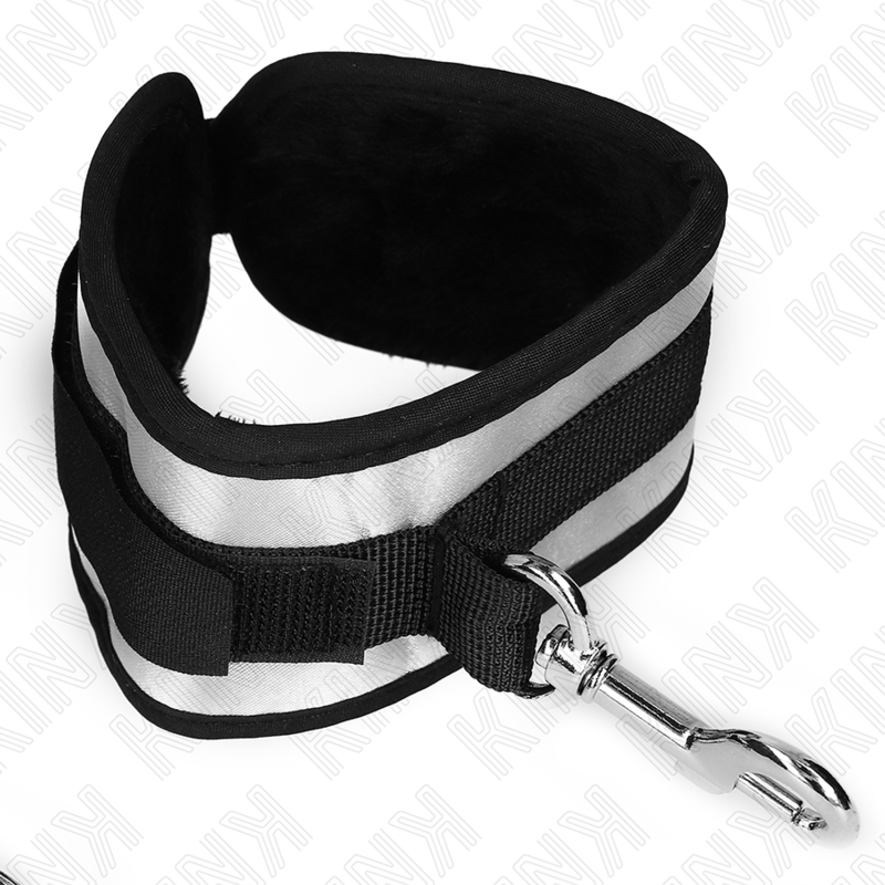 KINK - NEOPRENE WRIST CUFFS GREY 23 X 5 CM - Amore24
