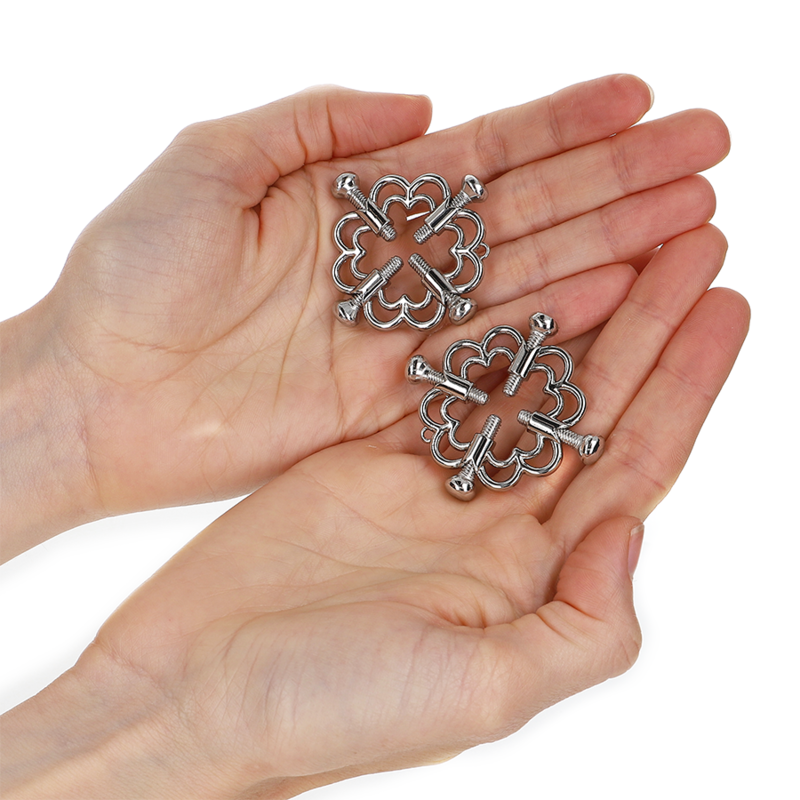 KINK - METAL FLOWER NIPPLE CLAMPS - Amore24