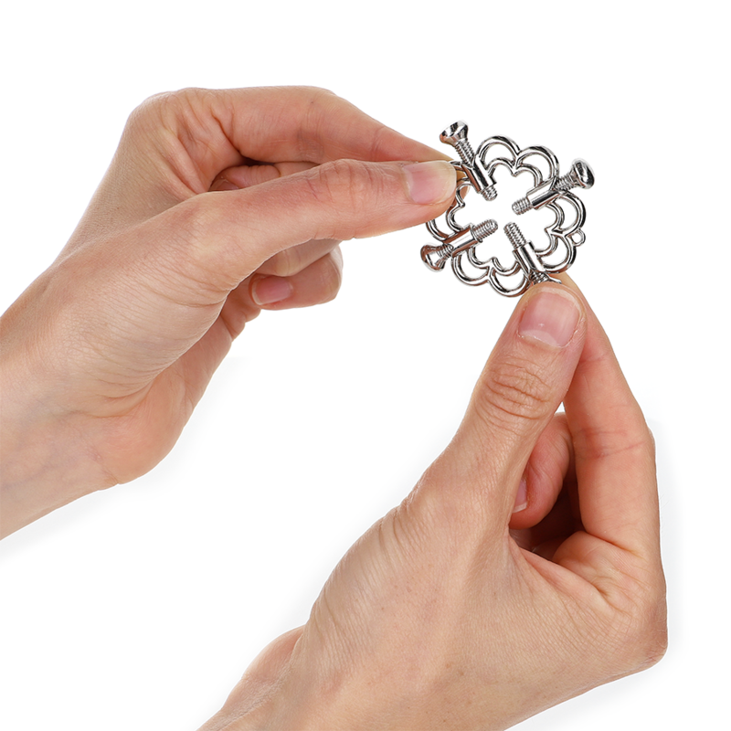 KINK - METAL FLOWER NIPPLE CLAMPS - Amore24