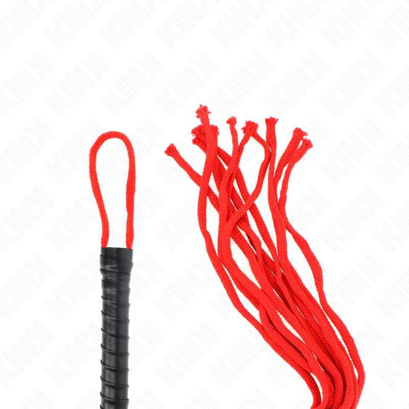 KINK - ROJO ROPE WHIP 56 CM - Amore24