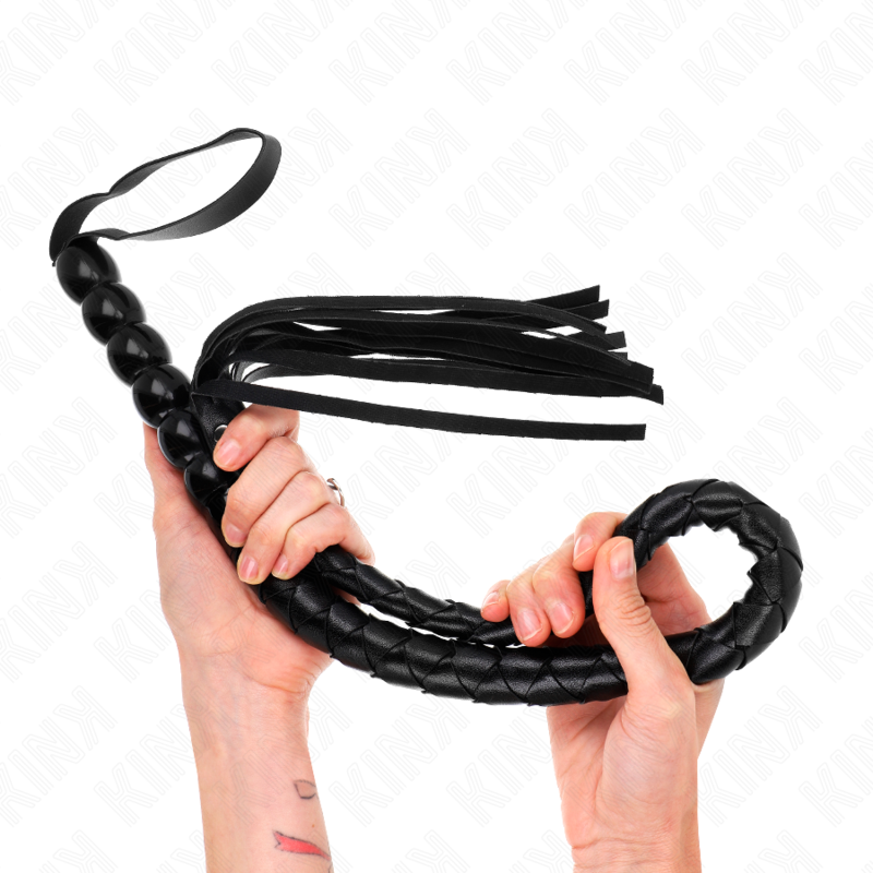 KINK - BEADED SNAKE WHIP 80 CM - Amore24