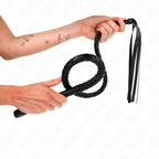 KINK - LONG WHIP WITH BEADS 110 CM - Amore24