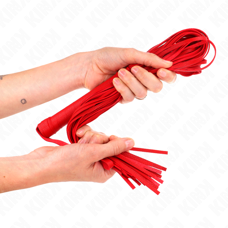 KINK - RED SOFT PVC WHIP 70 CM - Amore24