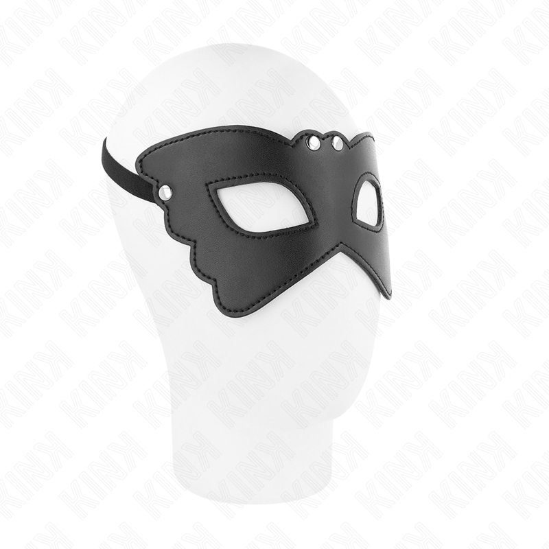 KINK - BUTTERFLY SHAPED LEATHERETTE MASK 20 x 9 CM - Amore24