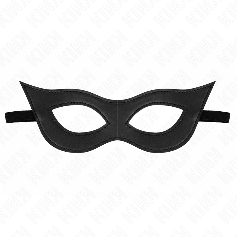 KINK - LEATHERETTE MASK MODEL 2 23 x 7.5 CM - Amore24