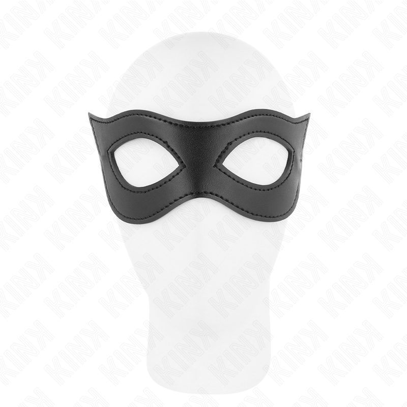 KINK - LEATHERETTE MASK MODEL 2 23 x 7.5 CM - Amore24