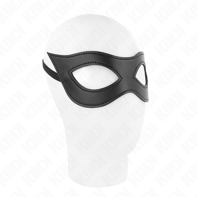 KINK - LEATHERETTE MASK MODEL 2 23 x 7.5 CM - Amore24