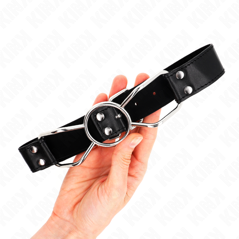 KINK - SPIDER MOUTH GAG 60 X 3 CM SIZE M 4.5 CM - Amore24