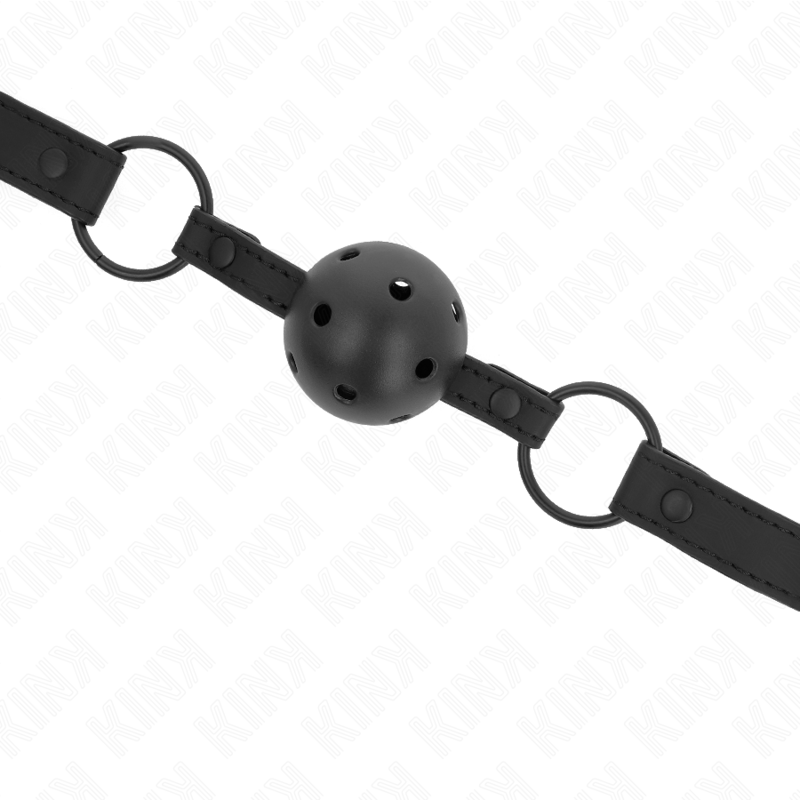 KINK - NEOPRENE BALL 4.5 CM GAG 63.5 X 2 CM ADJUSTABLE 41 X 59 CM - Amore24