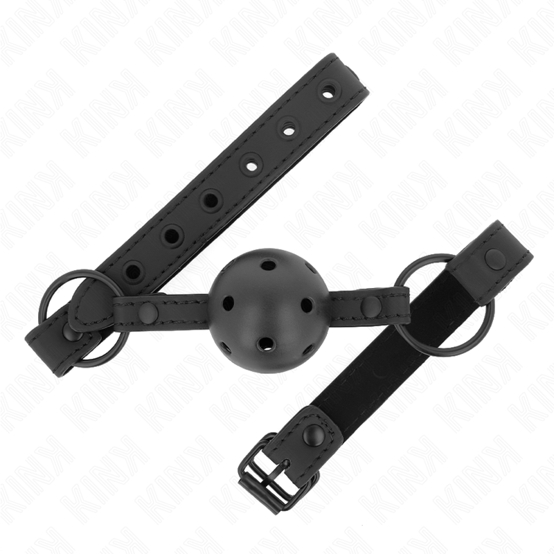 KINK - NEOPRENE BALL 4.5 CM GAG 63.5 X 2 CM ADJUSTABLE 41 X 59 CM - Amore24