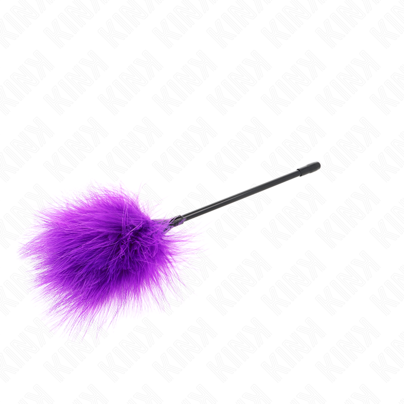 KINK - PURPLE TICKLE FEATHERS USED FOR THE BONDAGE KIT 27 CM - Amore24