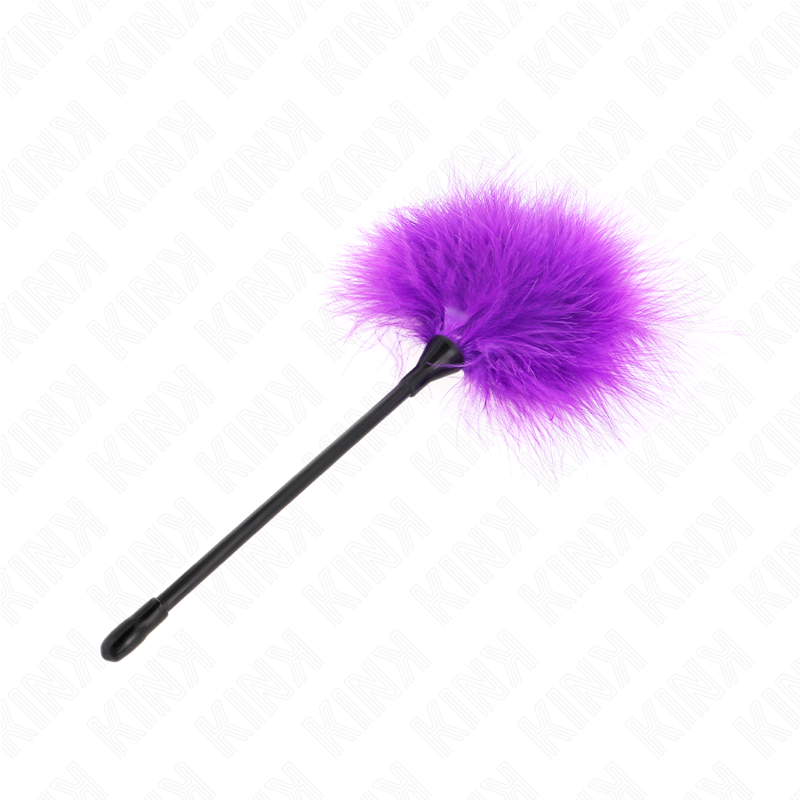KINK - PURPLE TICKLE FEATHERS USED FOR THE BONDAGE KIT 27 CM - Amore24
