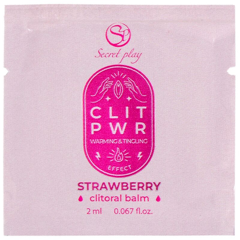 SECRETPLAY - SINGLE DOSE STRAWBERRY LUBRICANT 2 ML - Amore24