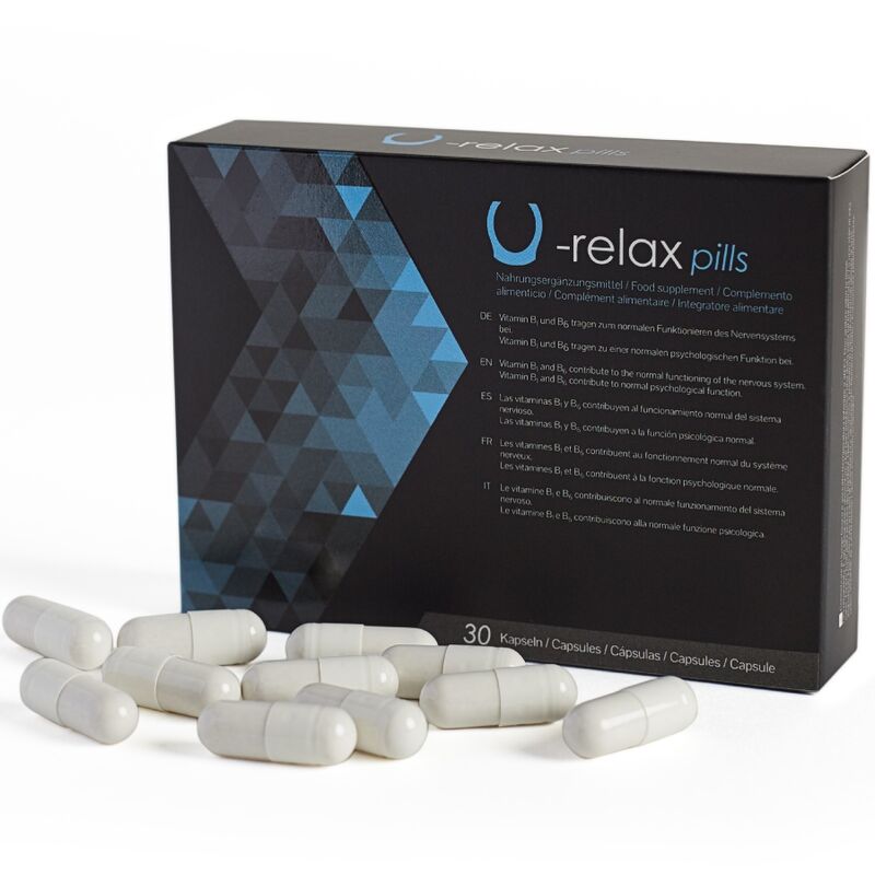 500 COSMETICS - U-RELAX CAPSULES RELAXATION AND ANXIETY REDUCTION - 30 CAPSULES. - Amore24