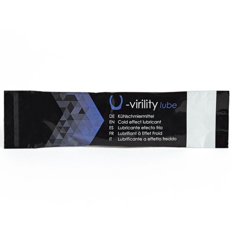 500 COSMETICS - U-VIRILITY LUBE COLD EFFECT LUBRICANT 10 X 5 ML - Amore24