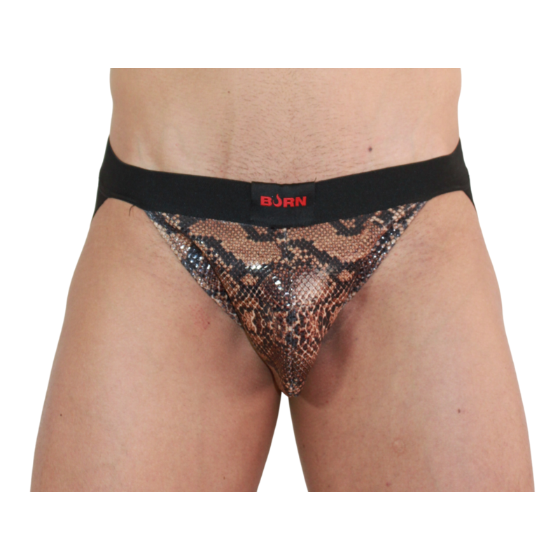 BURN - 002 JOCK SNAKE BLACK XL - Amore24