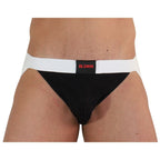 BURN - 004 JOCK SHINY BLACK / WHITE XL - Amore24