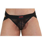 BURN - 005 JOCK LINGERIE BLACK XL - Amore24
