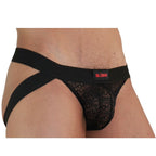 BURN - 005 JOCK LINGERIE BLACK XL - Amore24