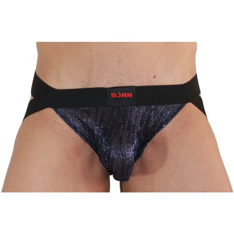 BURN - 006 JOCK SHINY BLUE / BLACK XL - Amore24
