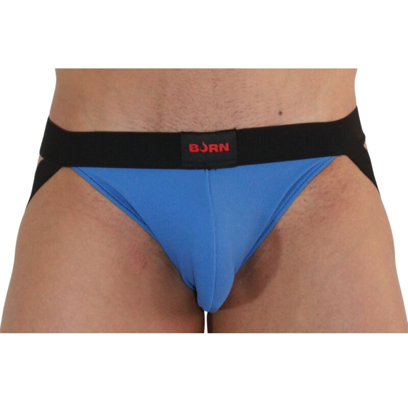 BURN - 008 JOCK BLUE / BLACK XL - Amore24