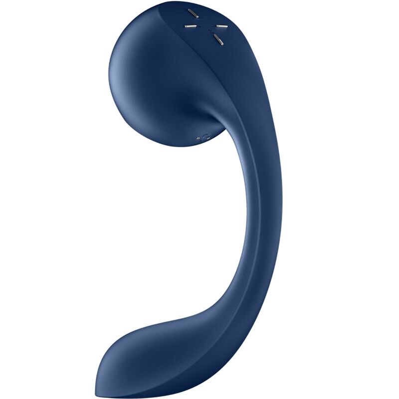 SATISFYER - PRO+ WAVE 4 G-SPOT & AIR PULSE STIMULATOR FREE APP DARK BLUE - Amore24
