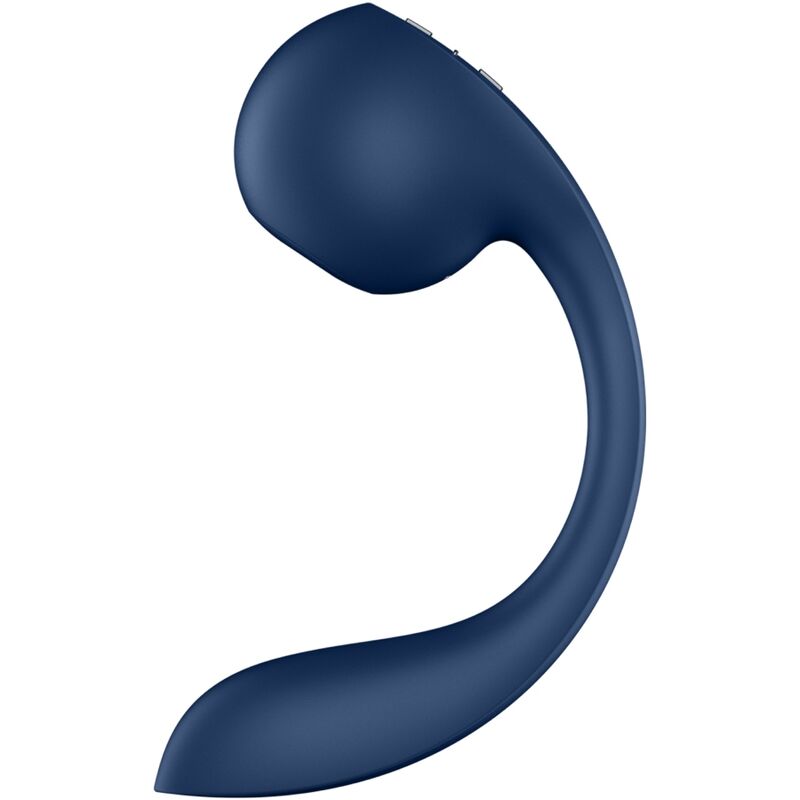 SATISFYER - PRO+ WAVE 4 G-SPOT & AIR PULSE STIMULATOR FREE APP DARK BLUE - Amore24