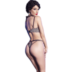 CHILIROSE - CR 4727 BIKINI 2 PIECES WILDCAT L - Amore24