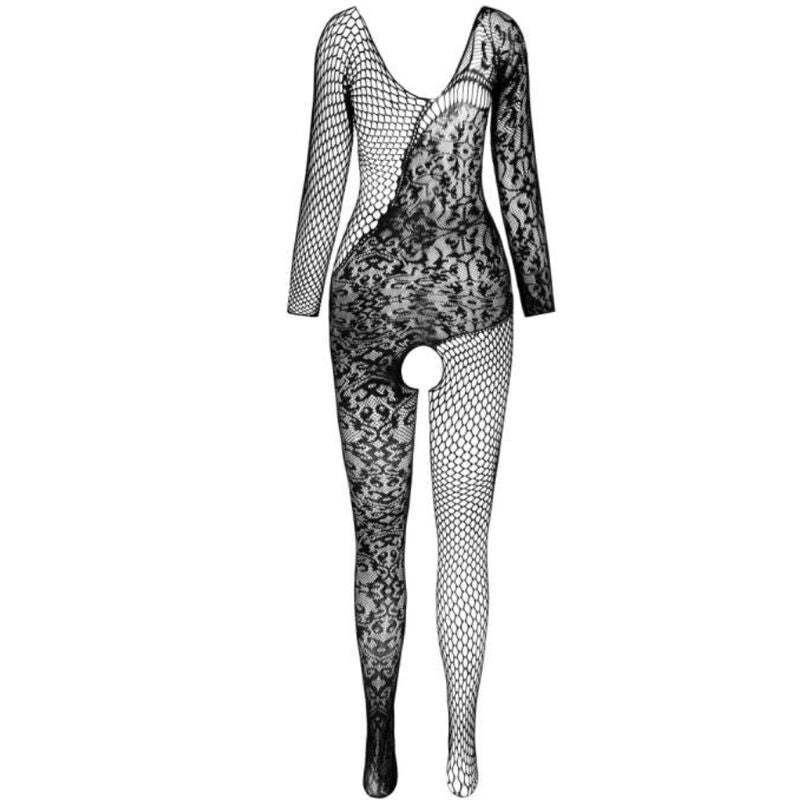 PASSION - BS 107 BODYSTOCKING BLACK ONE SIZE - Amore24