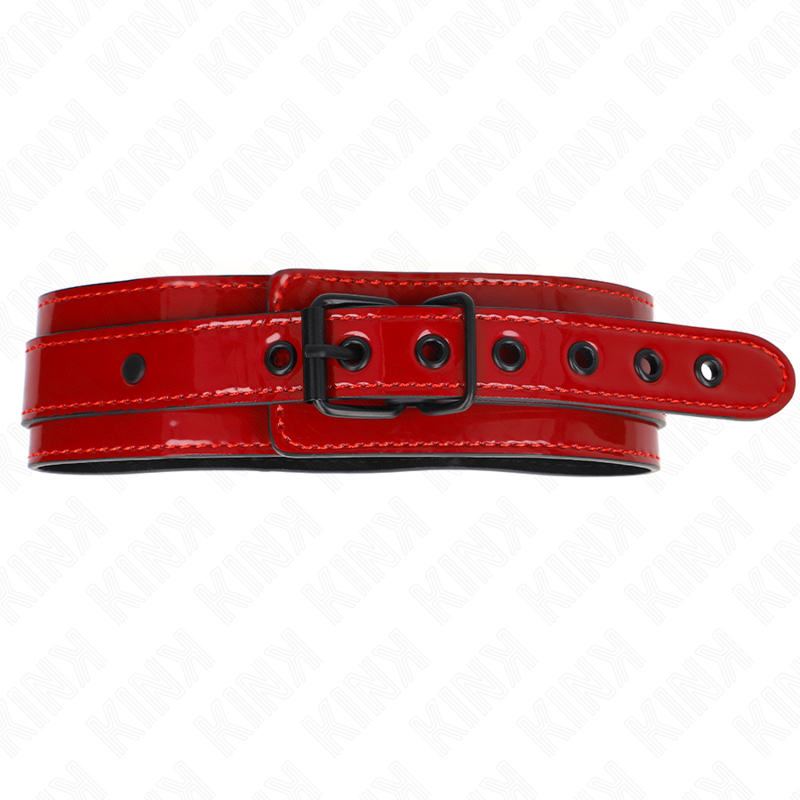 KINK - WINE RED ADJUSTABLE NECKLACE 37.5-49.5 CM X 5 CM - Amore24