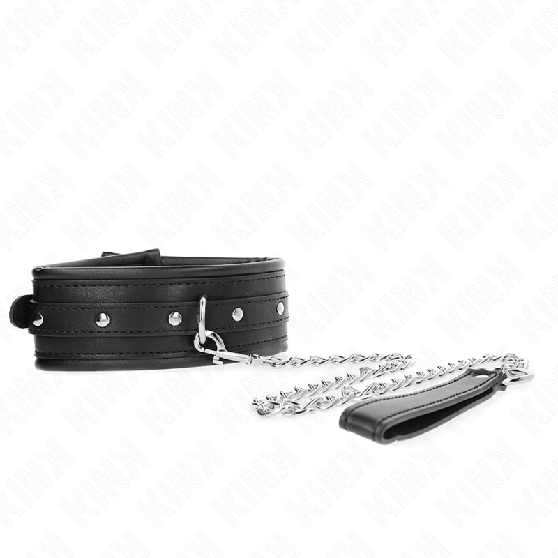 KINK - NECKLACE WITH SHINY BUCKLE STRAP 65 CM 48.5 CM X 5.3 CM - Amore24