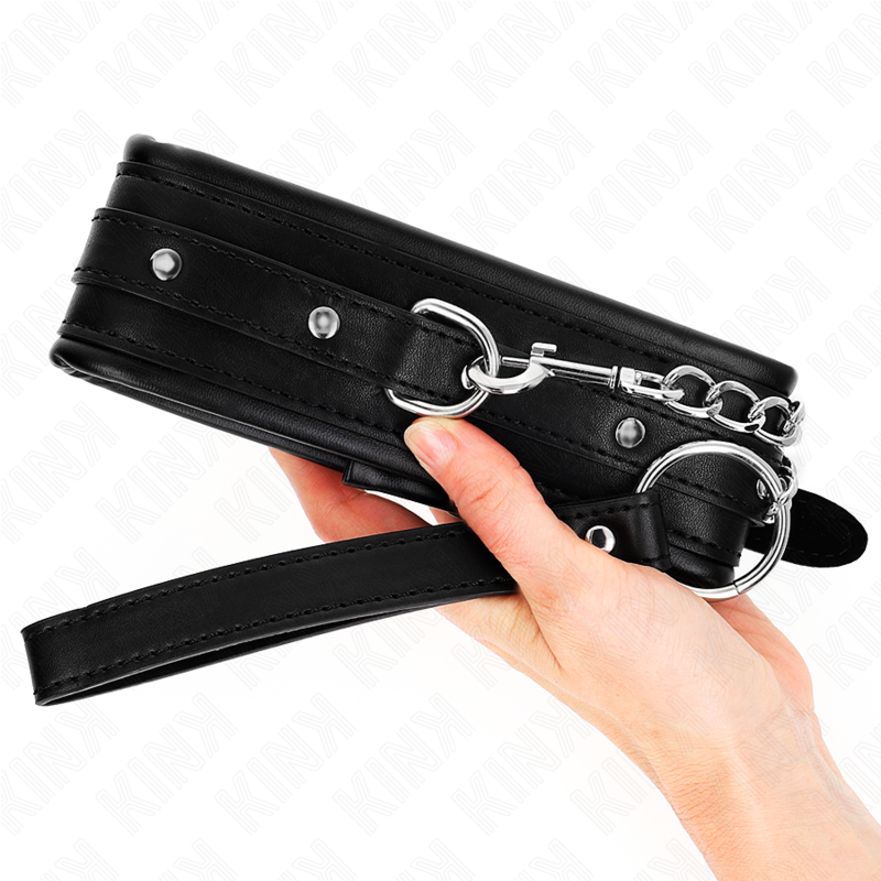 KINK - NECKLACE WITH SHINY BUCKLE STRAP 65 CM 48.5 CM X 5.3 CM - Amore24