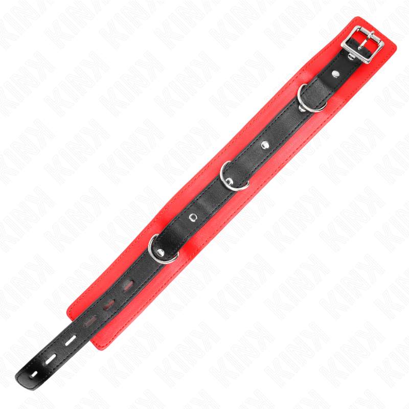 KINK - COLLAR WITH BELT 65 CM WITH STRAP RED 54 X 4.5 CM - Amore24