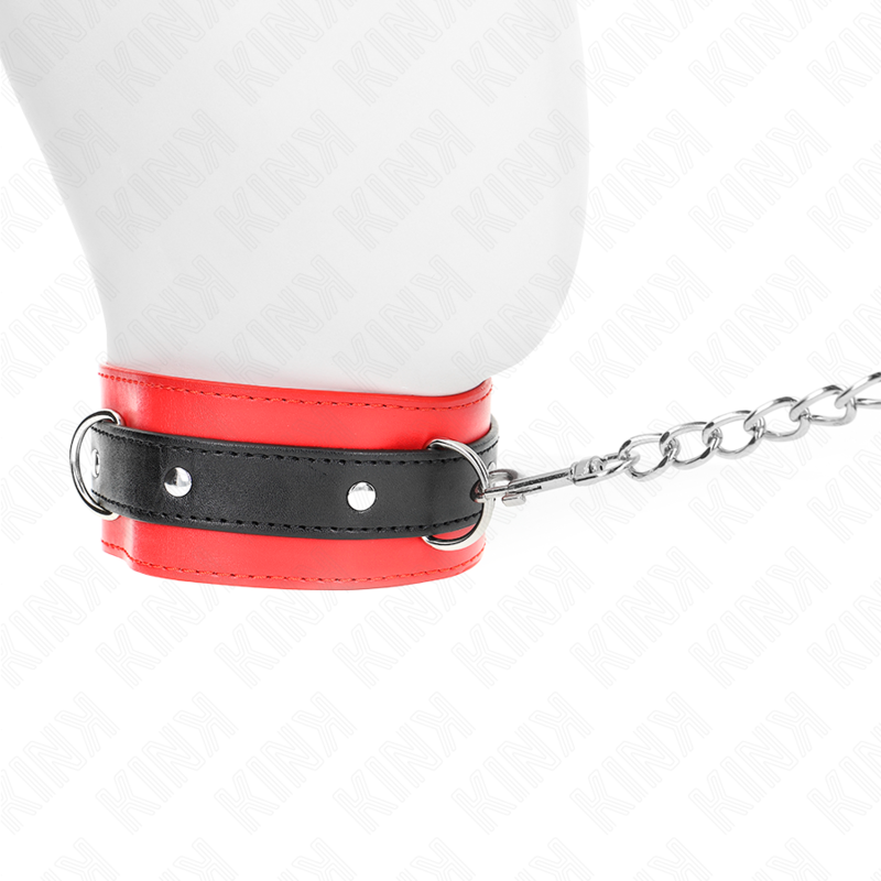 KINK - COLLAR WITH BELT 65 CM WITH STRAP RED 54 X 4.5 CM - Amore24