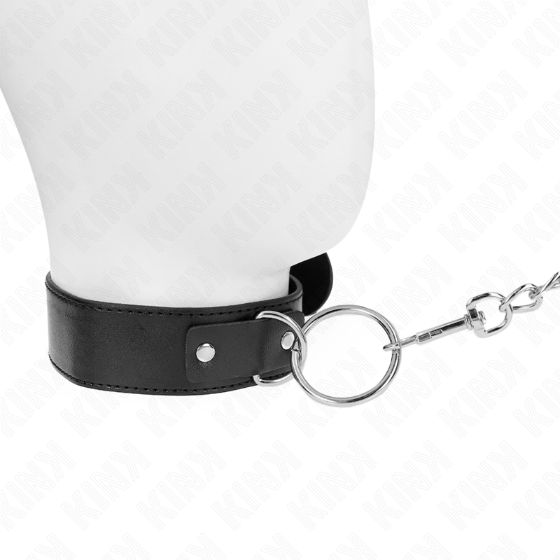 KINK - BASIC MODEL COLLAR WITH LEASH MODEL 4 ADJUSTABLE 36-43 CM - Amore24