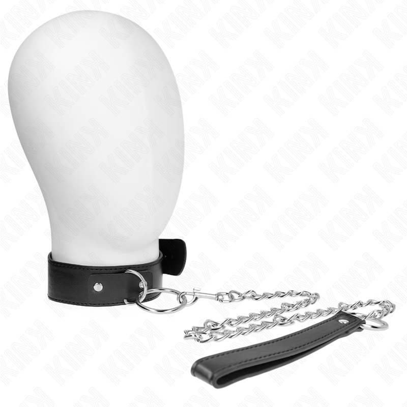 KINK - BASIC MODEL COLLAR WITH LEASH MODEL 4 ADJUSTABLE 36-43 CM - Amore24