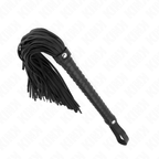 KINK - WHIP WITH BLACK TEXTURED HANDLE 48.5 CM - Amore24