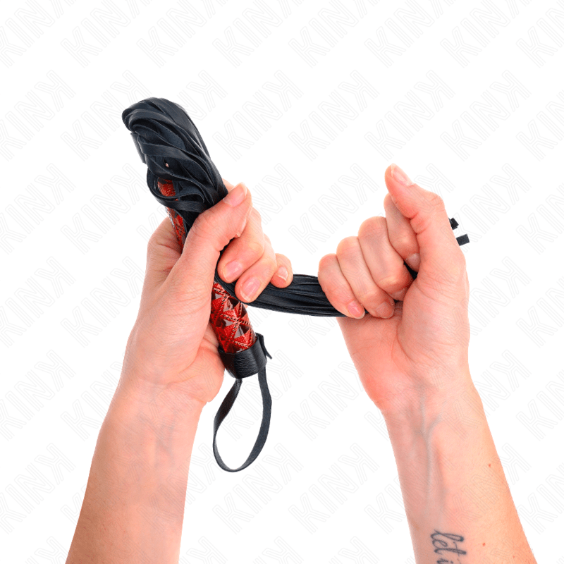 KINK - DIAMOND PATTERN WHIP 40 CM - Amore24