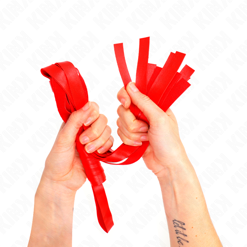 KINK - RED WIDE TAIL WHIP 48.5 CM - Amore24