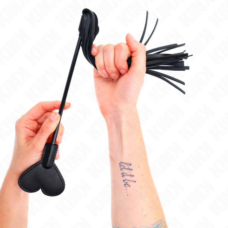 KINK - RANGE WHIP WITH HEART PANDEL 35 CM - Amore24