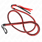 KINK - RED LONG SNAKE WHIP 210 CM - Amore24