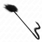 KINK - SILICONE WHIP WITH FEATHERS FOR TICKLE 47 CM - Amore24