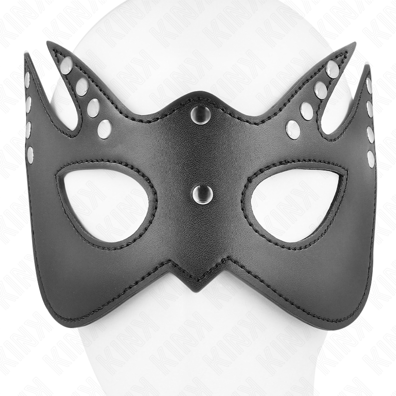 KINK - BAT MASK WITH RIVETS 23 x 15 CM - Amore24